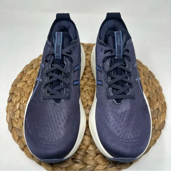 ASICS Gel Nimbus 27 Running Shoes Indigo Fog Blue Size 10.5 Men's