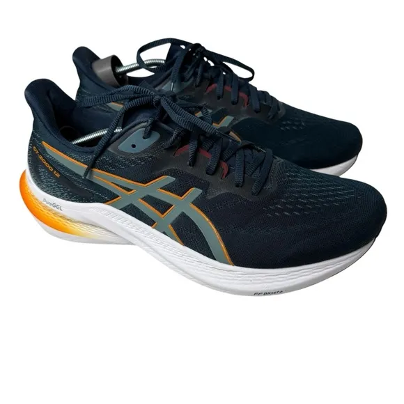 Asics GT 2000 12 Mens SZ 10.5 US Extra Wide Blue Athletic Running Shoes 1011B686