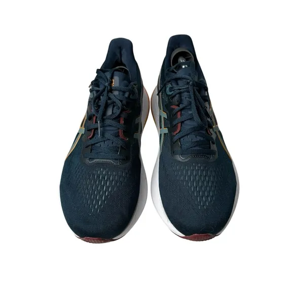 Asics GT 2000 12 Mens SZ 10.5 US Extra Wide Blue Athletic Running Shoes 1011B686