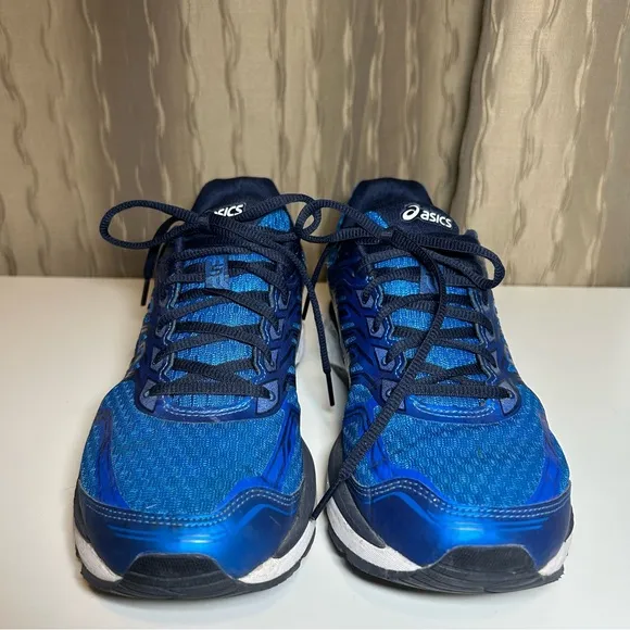 Asics GT 2000 5 Men's 10 Duomax T707N Blue Running Shoes Sneakers