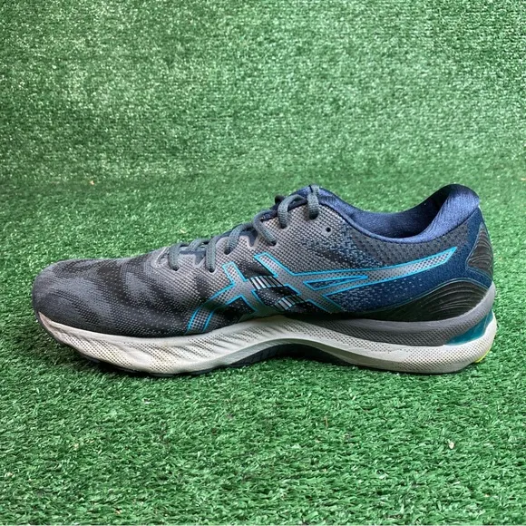 Asics Mens Gel-Nimbus 23 1011B005 Gray Running Shoes Sneakers Size 13