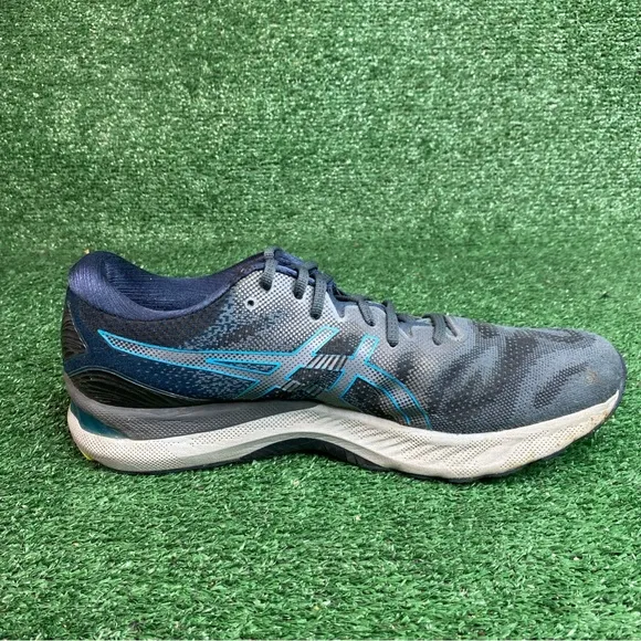 Asics Mens Gel-Nimbus 23 1011B005 Gray Running Shoes Sneakers Size 13