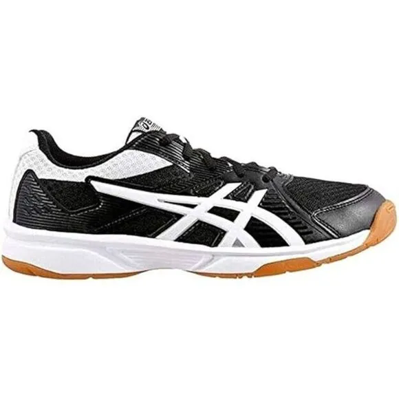 Asics Upcourt 3 1072A031 Sneakers Women's 8 Black White Volleyball Shoes EEE3380