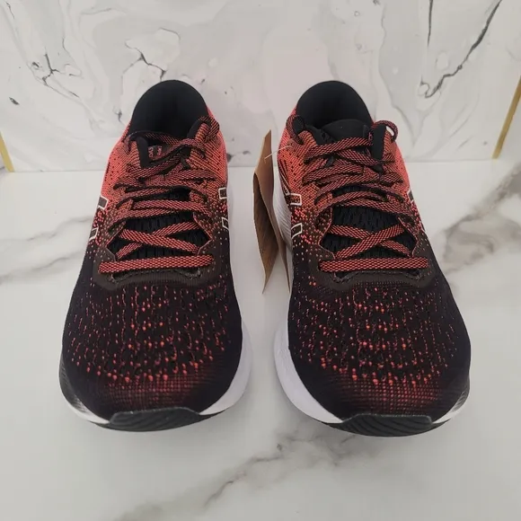 ASICS Women's EvoRide 2 Running Shoes, Black/Blazing Coral size 7