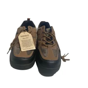 AVALANCHE Men’s Outdoor Hiking Shoes Lace Up Brown Black Size 8.5 New No Box