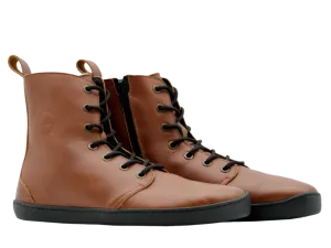 AYLLA BAREFOOT HIGH TOP CHIRI WINTER WOMENS - BROWN