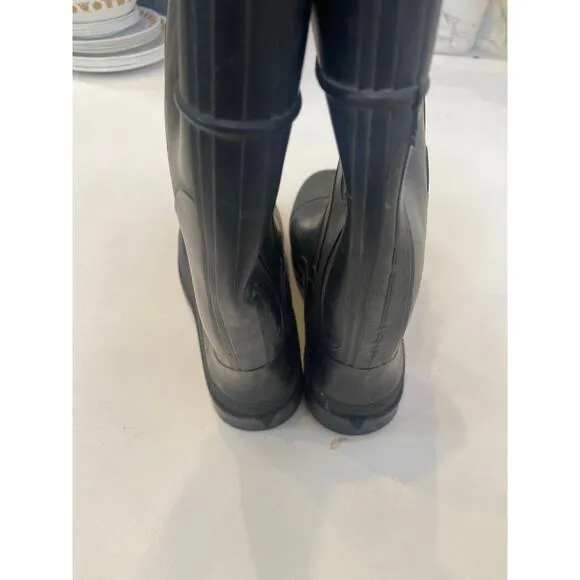 Bata Black Heavy Duty Rubber Work Boots Waterproof Sz 11 Men’s