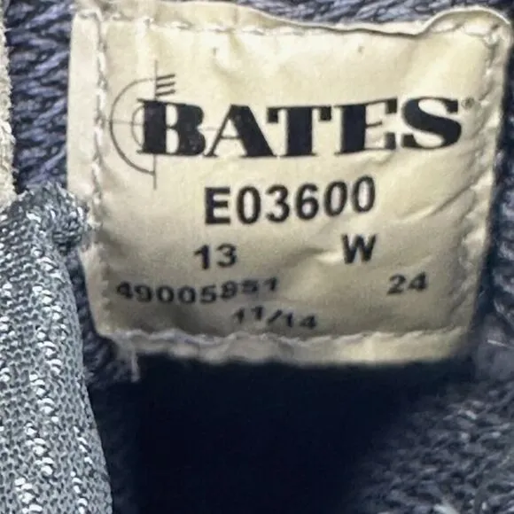 Bates Men's Toro Boro Tactical Boots Sz. 13W Gore-Tex Waterproof Vibram Olive