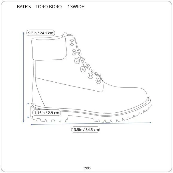 Bates Men's Toro Boro Tactical Boots Sz. 13W Gore-Tex Waterproof Vibram Olive