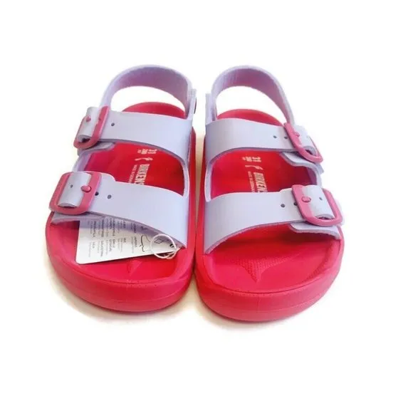 Birkenstock Mogami Adjustable Sandals Purple Pink EU 31 Girls US C 13 NARROW