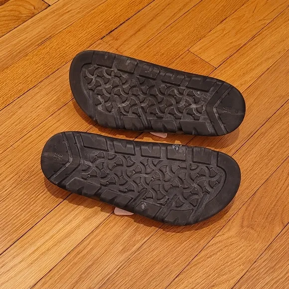 BIRKENSTOCK MOGAMI PINK BLACK SANDALS BUCKLE