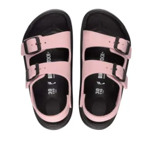 BIRKENSTOCK MOGAMI PINK BLACK SANDALS BUCKLE