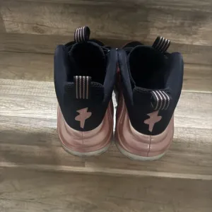 Black and Pink Athletic Shoes