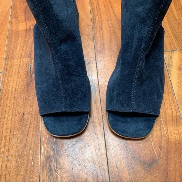 Blondo Blue Suede Maria Waterproof Sandals 11