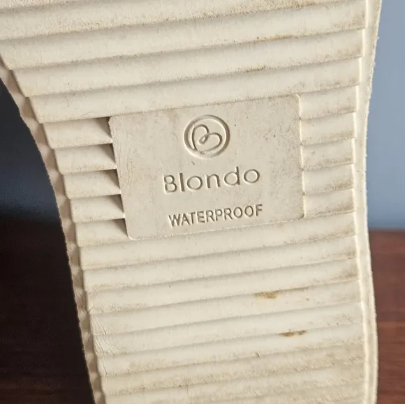 Blondo Haven Waterproof Ankle Boots, Sand Suede, Women's 7.5 M