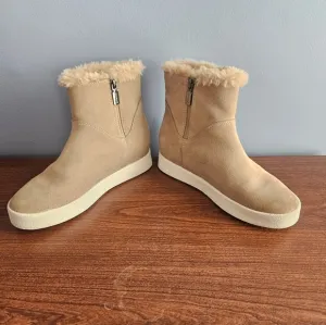 Blondo Haven Waterproof Ankle Boots, Sand Suede, Women's 7.5 M