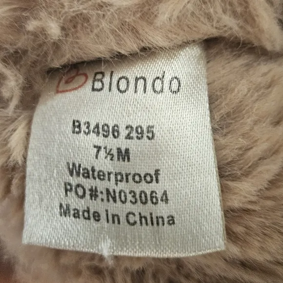 Blondo Haven Waterproof Ankle Boots, Sand Suede, Women's 7.5 M