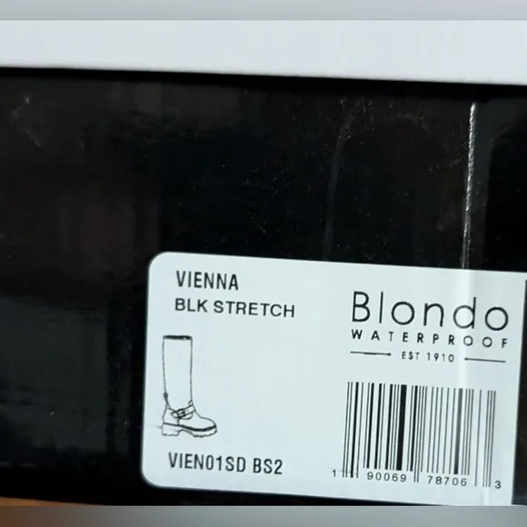 BLONDO - Vienna - Leather WaterProof Moto Boots - NEW