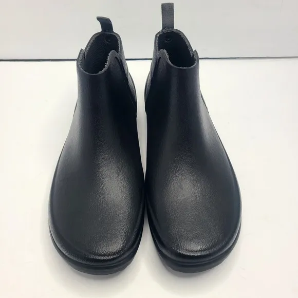 Bogs Flora Bootie 72349-001 Womens US 11 Rain Boots Black Rubber Waterproof