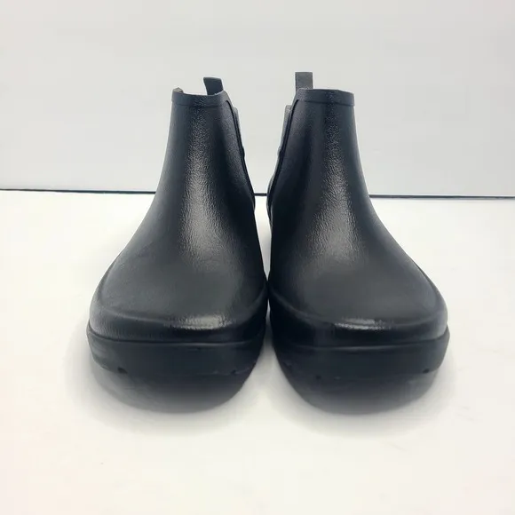 Bogs Flora Bootie 72349-001 Womens US 11 Rain Boots Black Rubber Waterproof