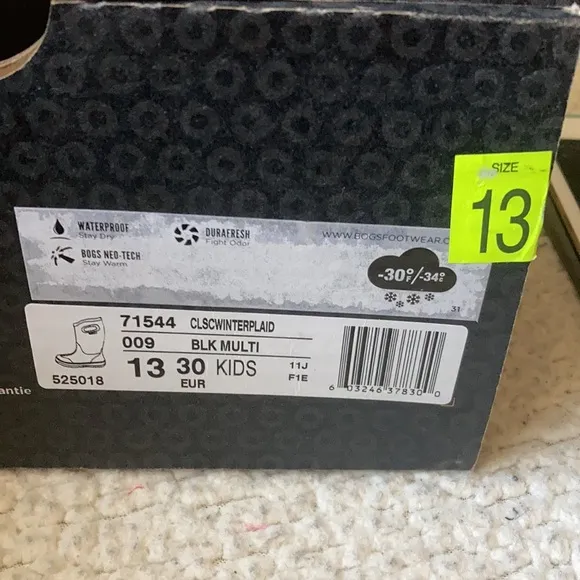 Bogs waterproof -30F/-34C boots New