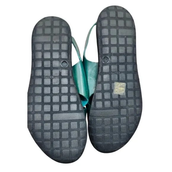 Brador RIO PETROLIO SANDALS Leather sandals Shoes made in Italy Size EU40/US10