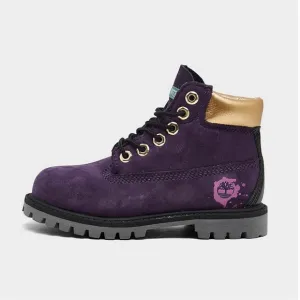 BRAND NEW! Toddler Purple &amp; Gold Timberland Boots - Sz. 6