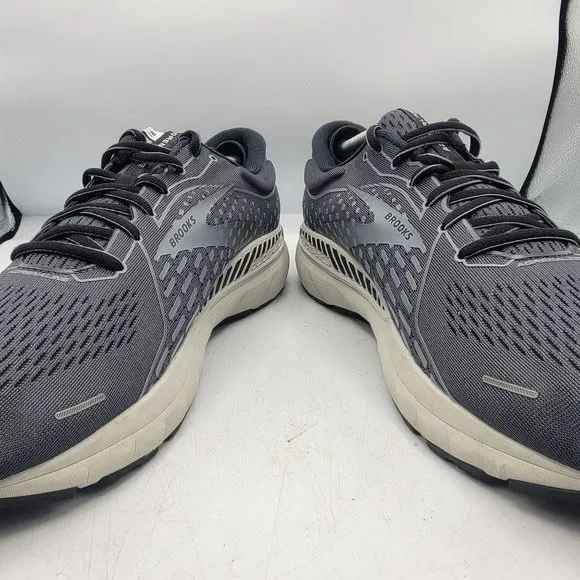 Brooks Adrenaline GTS 21 Mens 14 Black Running Shoes Sneakers 1103491D093