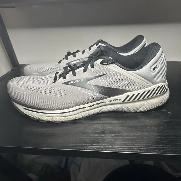 Brooks Adrenaline GTS 22 4E Extra Wide [1103664E012] Mens 15 Running Shoes Gray