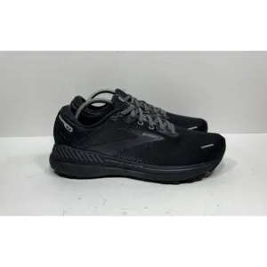 Brooks Adrenaline GTS 22 Men's Size 9.5 Running Shoes Triple Black 1103661D020