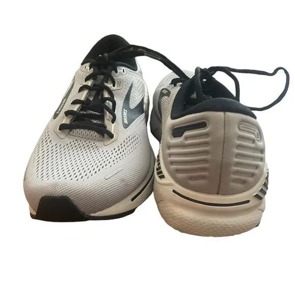 Brooks Adrenaline GTS 22 Sz 9.5 Men Running Shoes Alloy/Grey/Black