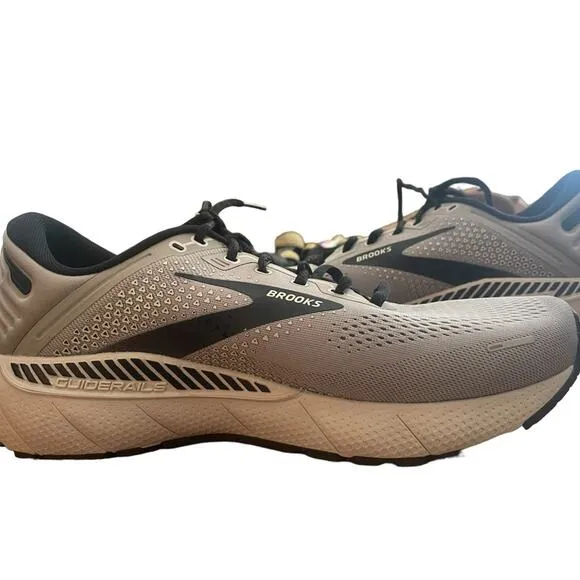 Brooks Adrenaline GTS 22 Sz 9.5 Men Running Shoes Alloy/Grey/Black