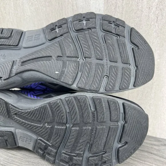 Brooks Adrenaline GTS 23 Size 10.5 Mens Black Purple Athletic Running Shoes
