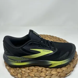 BROOKS Adrenaline GTS 24 Weatherized Running Shoes Black New Yellow Size 11 Men