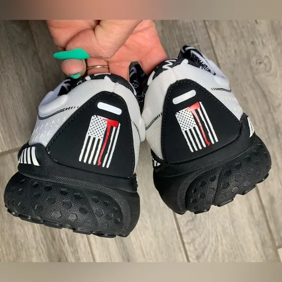 Brooks‎ Adrenaline 🖤🔥 GTS21 First Responders Firefighter Running Shoes