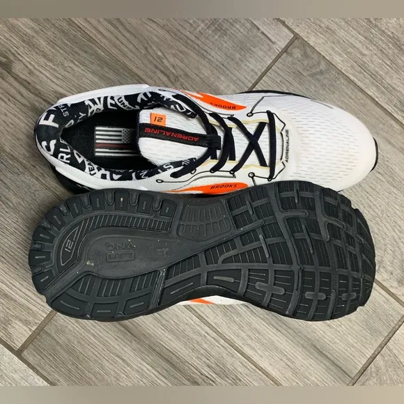 Brooks‎ Adrenaline 🖤🔥 GTS21 First Responders Firefighter Running Shoes