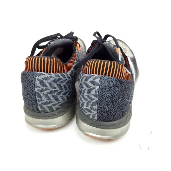 Brooks Bedlam Black Grey White Orange Running Shoes Men’s Size 11.5 1102831D005