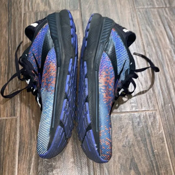 Brooks blue running shoes