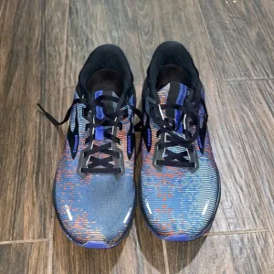 Brooks blue running shoes