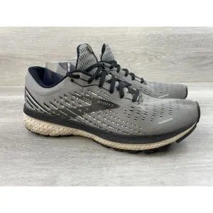 Brooks Ghost 13 1103481D040 Men's 11 Gray Fabric Upper Athletic Running Sneaker