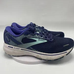 Brooks Ghost 14 Women Size 8 Blue Athletic Running Shoes 3725