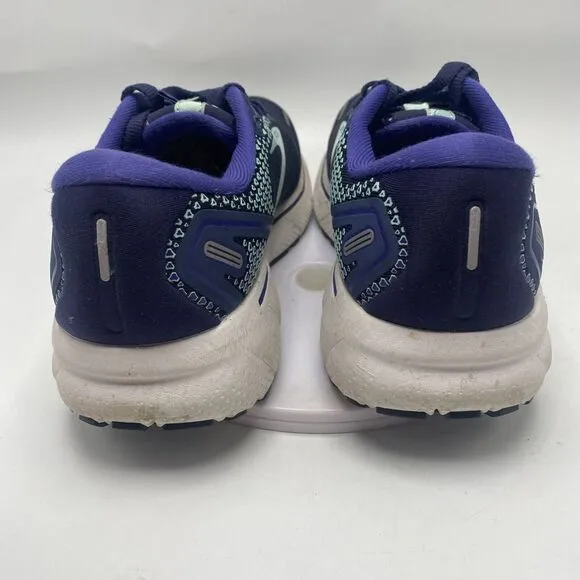 Brooks Ghost 14 Women Size 8 Blue Athletic Running Shoes 3725