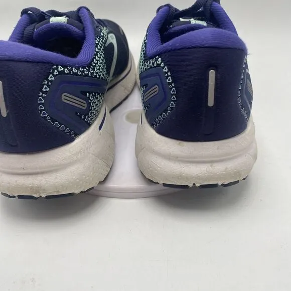 Brooks Ghost 14 Women Size 8 Blue Athletic Running Shoes 3725