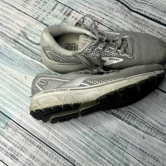 Brooks Ghost 14 Women's Running Shoes Grey/Silver 7