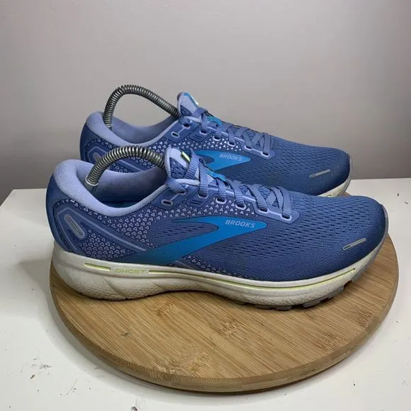 Brooks Ghost 14 Womens Size 11 Running Shoes Athletic Sneakers Blue Purple