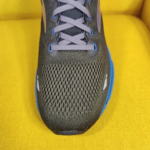 Brooks Ghost 15 Black Blue Athletic Running Sneakers Men's Shoes Size 14