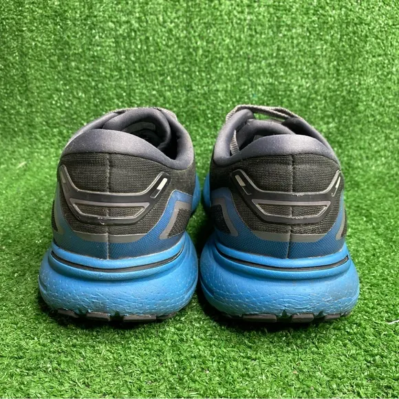 Brooks Ghost 15 Men's Size 11 Black Blue Athletic Sneakers Shoes