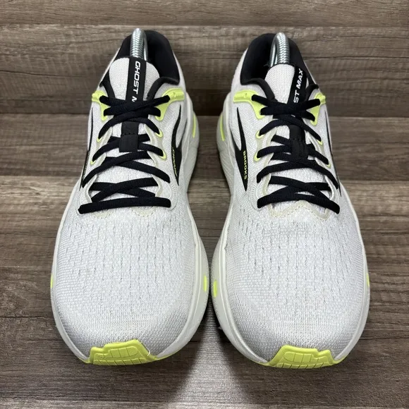 Brooks Ghost Max Gray Mens US Size 9 EUR 42.5 1104061D071 Running Shoes