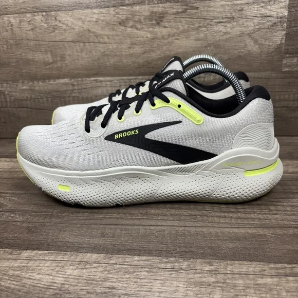 Brooks Ghost Max Gray Mens US Size 9 EUR 42.5 1104061D071 Running Shoes