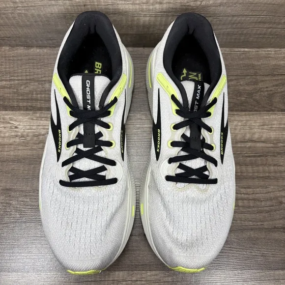 Brooks Ghost Max Gray Mens US Size 9 EUR 42.5 1104061D071 Running Shoes
